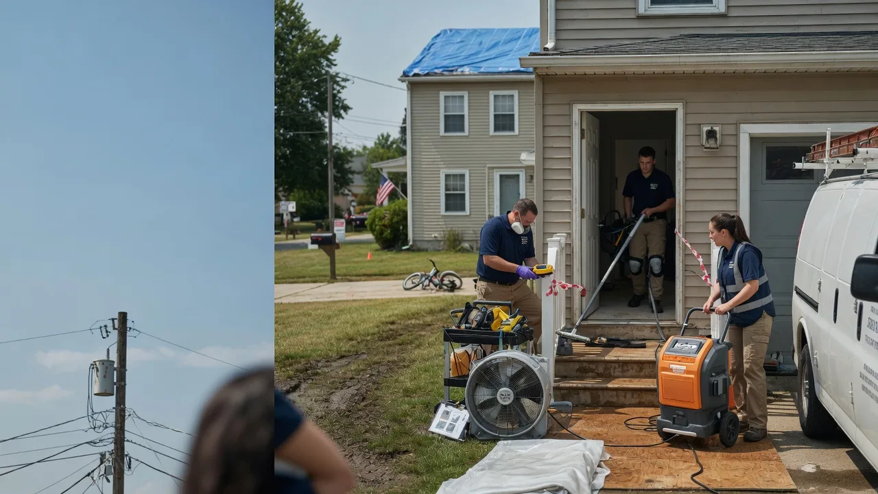 Water Damage Repair in Towanda, IL near me